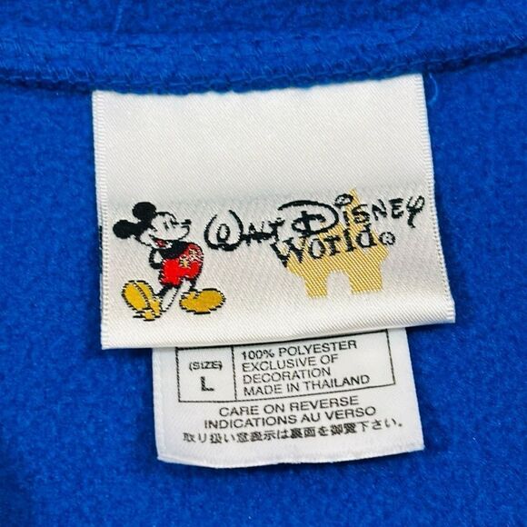 Walt Disney World Minnie Mouse Embroidered Quarter Zip Fleece - Picture 5 of 8